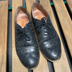 Black oxfords